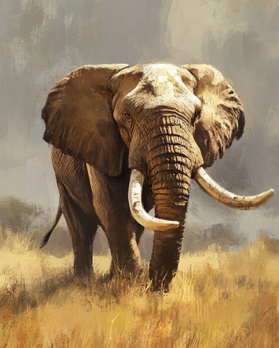 Why are Elephant Tusks not symetric?