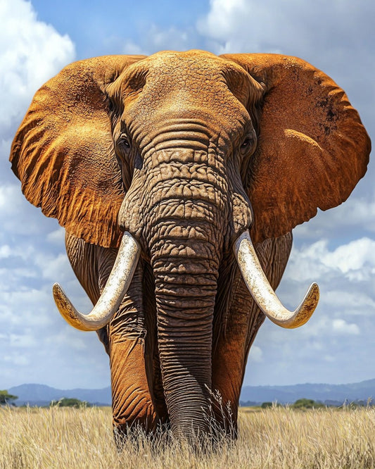 African Elephants: Giants of the Land