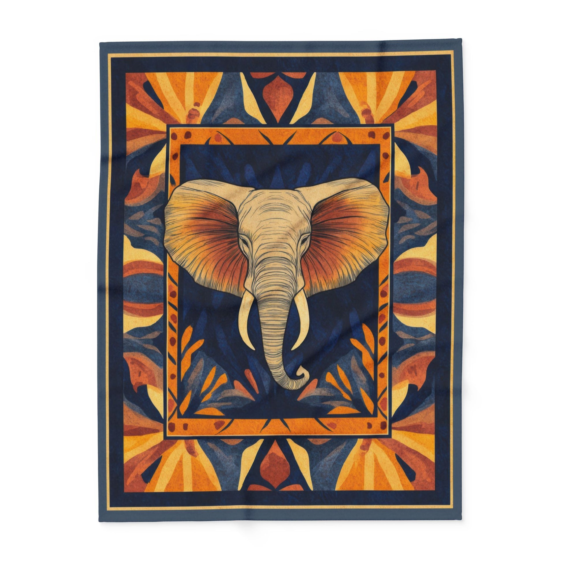 Arctic-Fleece-Blanket-AFRICAN-ELEPHANT