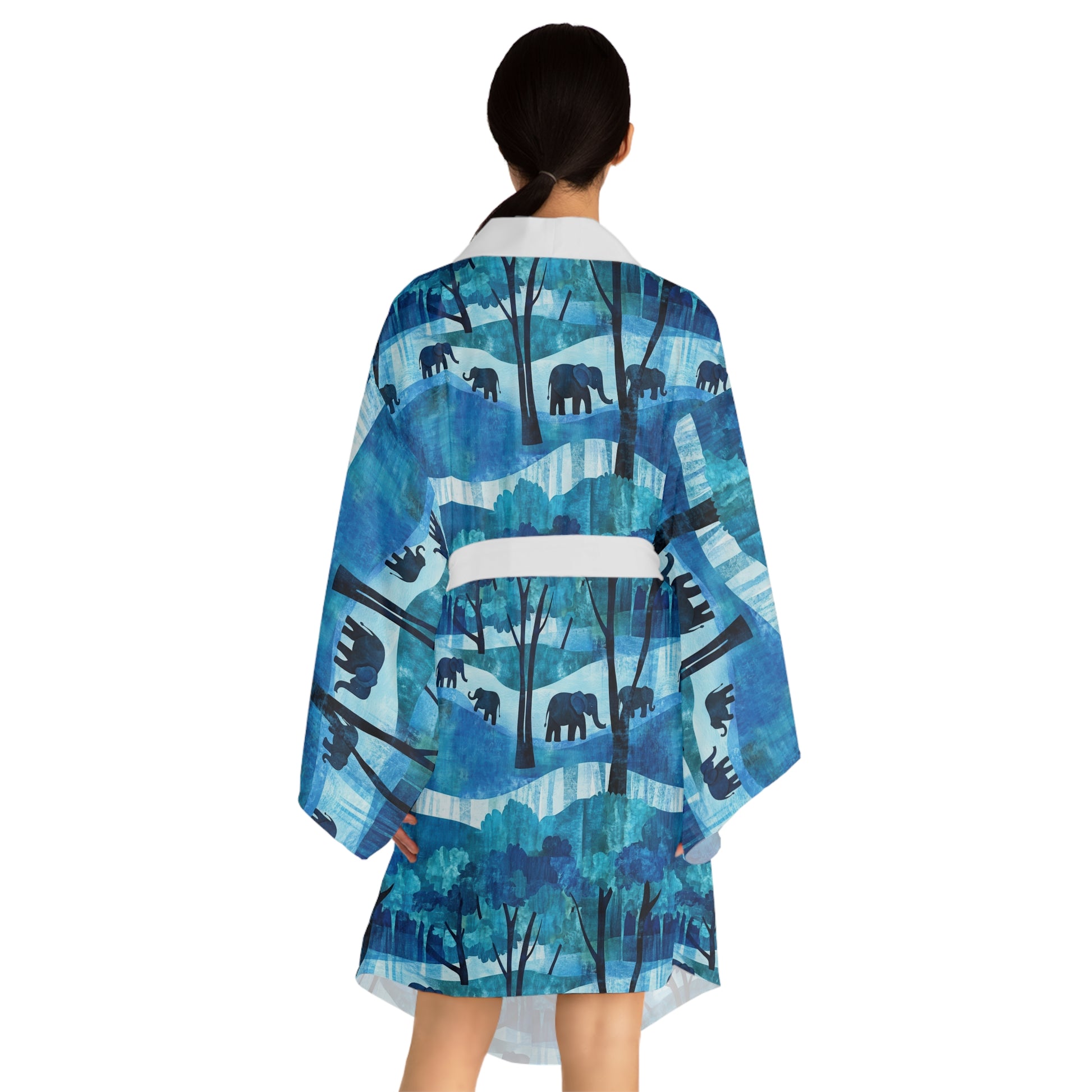 Elephant-Kimono-Robe-Back