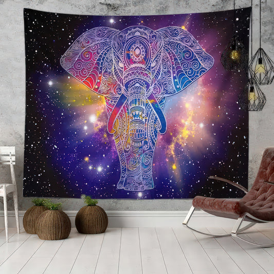 Elephant-Tapestry-Wall-Hanging-Starry-night-Boho