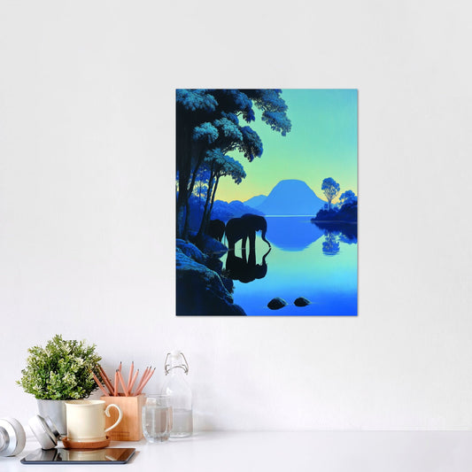 Elephants-by-the-lake-16x20-Mockup