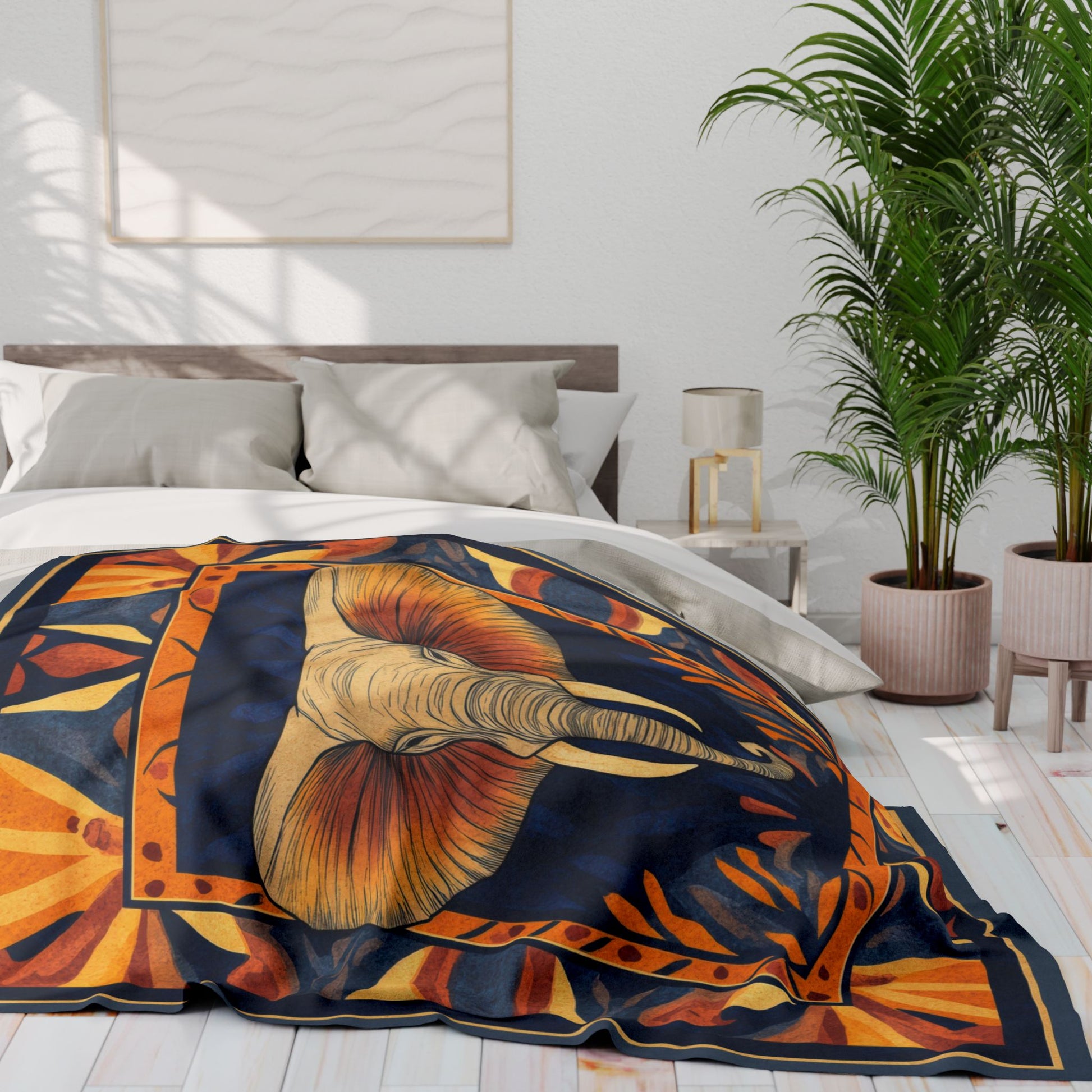 Arctic-Fleece-Blanket-AFRICAN-ELEPHANT